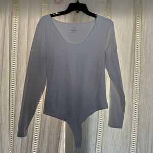 Nuuds Long Sleeve Scoop Neck Bodysuit